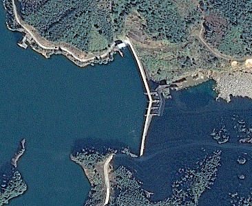 Yangxishui Nº3 on Google Earth