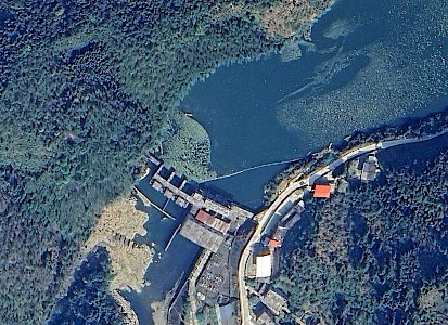 Nangankou on Google Earth