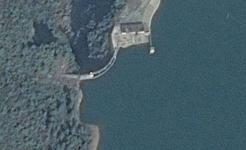 Liangsanping on Google Earth