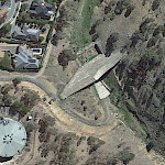 Wright’s Retarding Basin on Google Earth