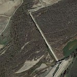 Freeman diversion on Google Earth