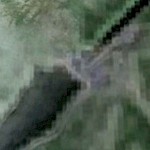 Lac Robertson on Google Earth