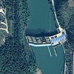 Dahekou on Google Earth