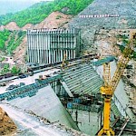 Mianhuatan under construction
