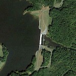 Randleman Lake on Google Earth