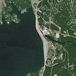 Saluda dam remediation on Google Earth