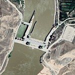Daxia on Google Earth