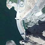 Wadi Dayqah on Google Earth