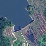 Sông Côn 2 on Google Earth