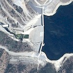 Adnan Mendres (formerly Çine) on Google Earth