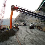 Thornton Gap (Tollway) under construction