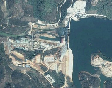 Dong Nai 2 on Google Earth