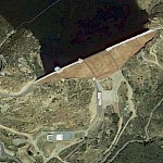 San Vicente Dam Raise on Google Earth