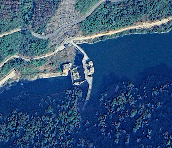 Nankanghe Nº2 on Google Earth