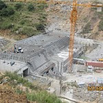 Dyraaba (part of Uma Oya Project) under construction