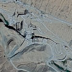 Chame Shir on Google Earth