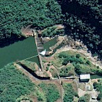 São Gonçalo (formerly Santa Bárbara) on Google Earth