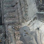 Belo Monte under construction