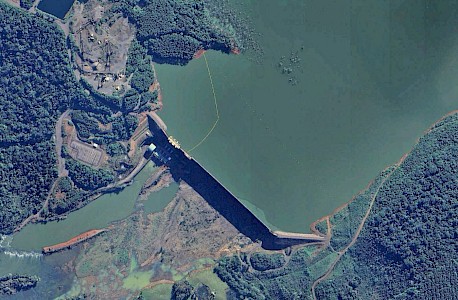 São Roque on Google Earth
