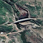 Taquarembó on Google Earth