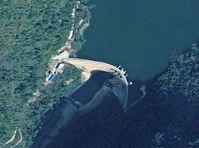 Dayakou on Google Earth