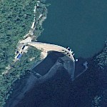 Dayakou on Google Earth