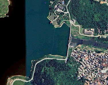 Lianhua on Google Earth