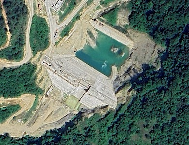 Zimari on Google Earth