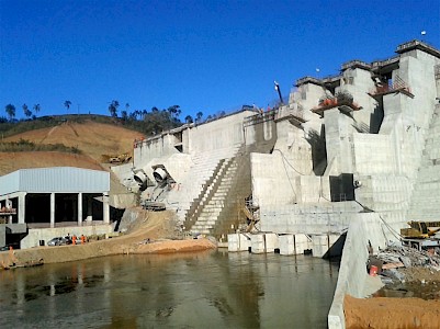 Mata Velha under construction
