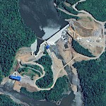 Cachoeira Cinco Veados on Google Earth