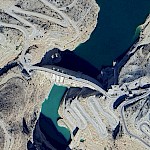 Hayghar (formerly Dehroud) on Google Earth