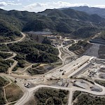 Agios Georgios under construction