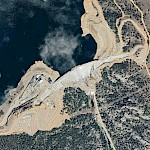 Gross Dam Raise on Google Earth